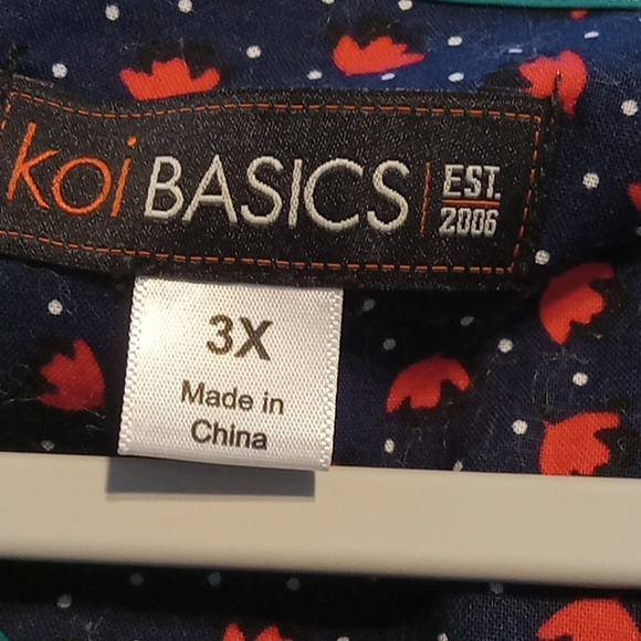 koi Women's Blouse - Green - Picture 4 of 5